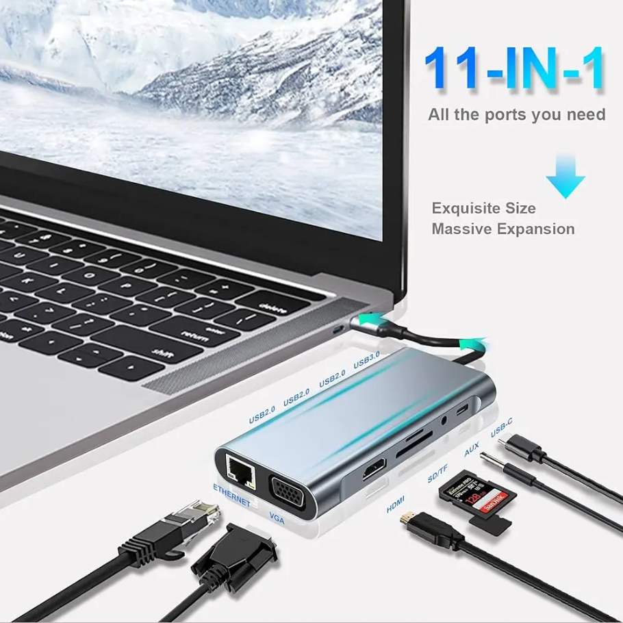 11in1 USB C Adapter - Image 2