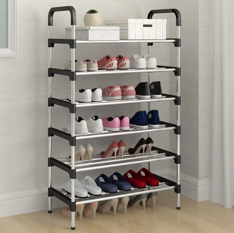6-Layer Adjustable Shoe Rack